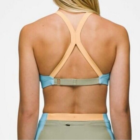 pRana Baja Bound Swim Top Sweet Agave Sm NWT - Picture 2 of 6